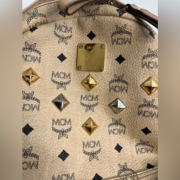 MCM STUDDED BACKPACK 🎒 - Picture 13 of 13